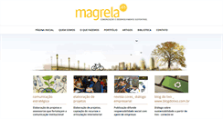 Desktop Screenshot of magrelacomunicacao.com.br